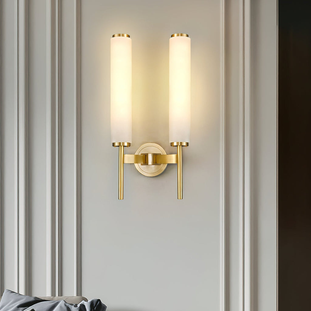 Alabaster Brindisi Wall Light Fixture Lighting Lobby