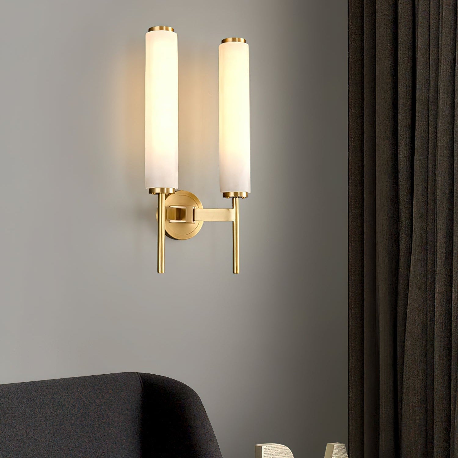 Alabaster Brindisi Wall Light Fixture Lighting Lobby