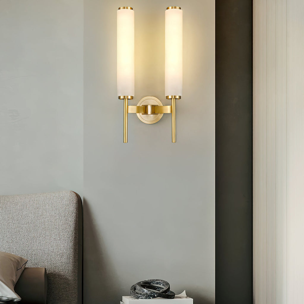 Alabaster Brindisi Wall Light Fixture Lighting Lobby