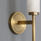 Alabaster Brindisi Wall Light Fixture Lighting Lobby