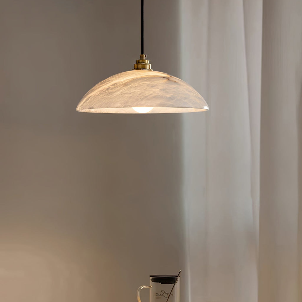 Alabaster Ceiling Pendant Light Lighting Lobby