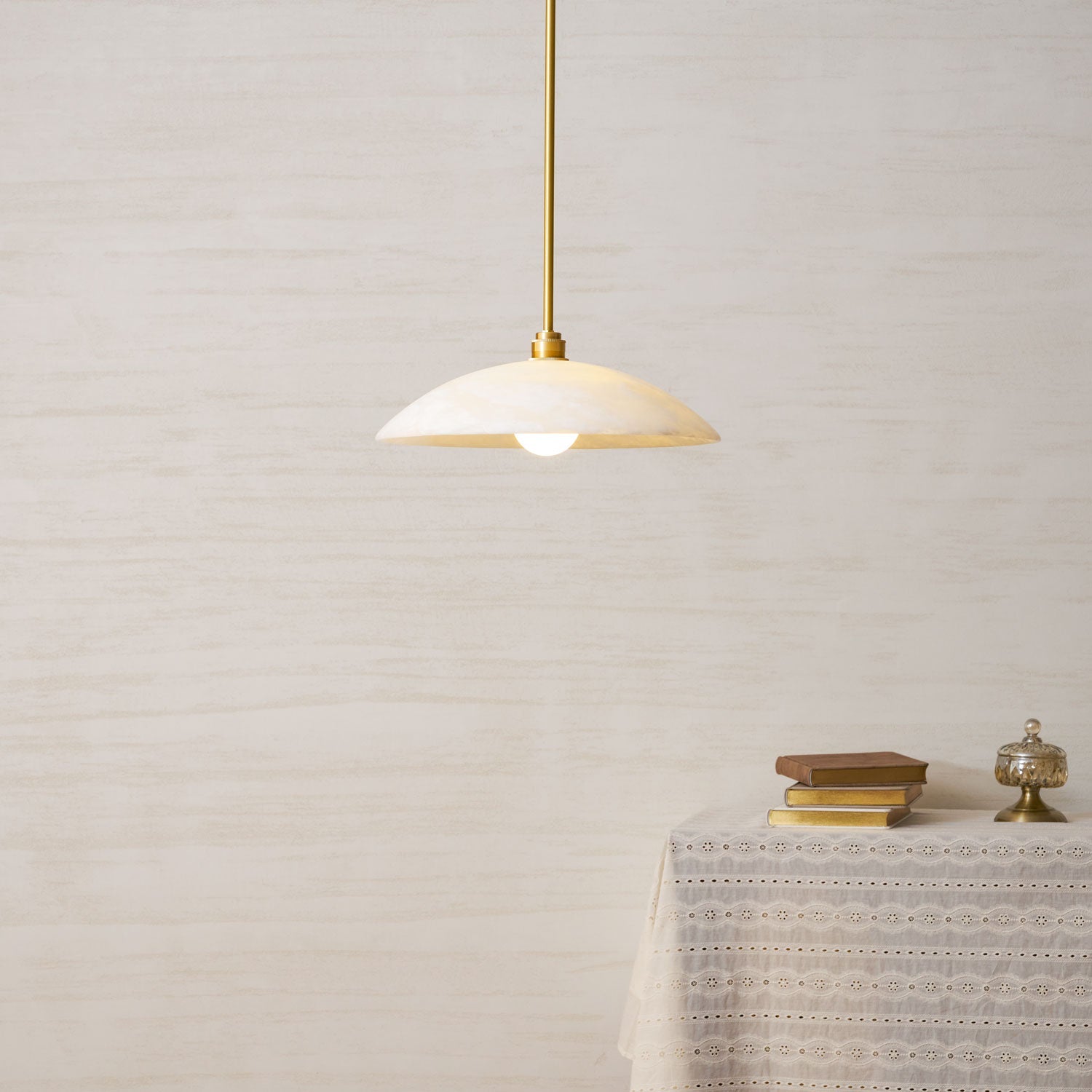Alabaster Ceiling Pendant Light Lighting Lobby