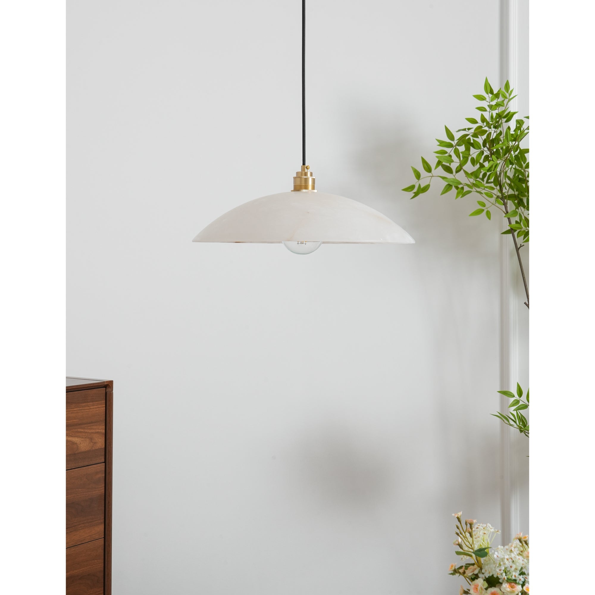 Alabaster Ceiling Pendant Light Lighting Lobby
