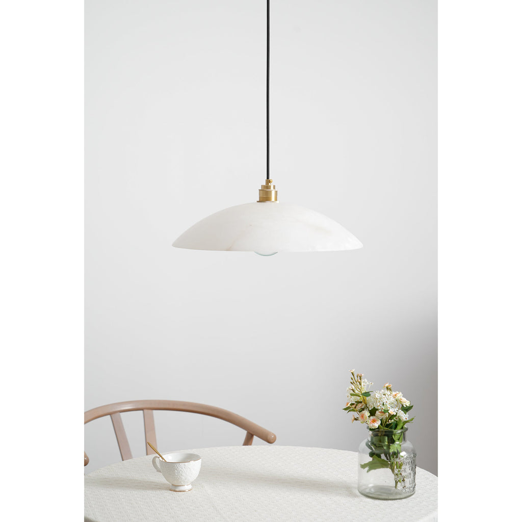 Alabaster Ceiling Pendant Light Lighting Lobby