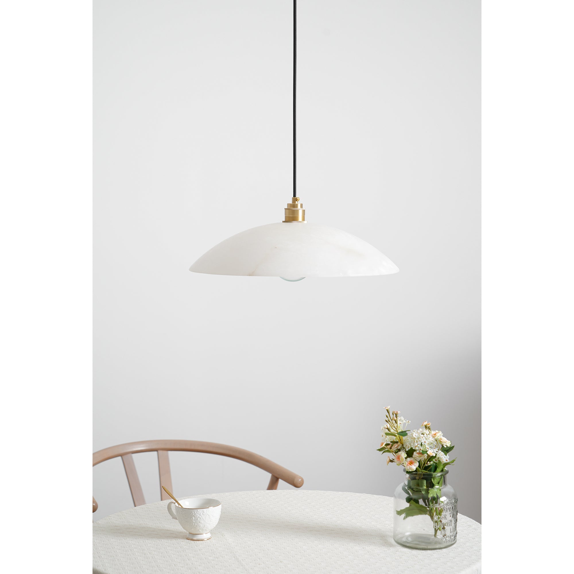 Alabaster Ceiling Pendant Light Lighting Lobby