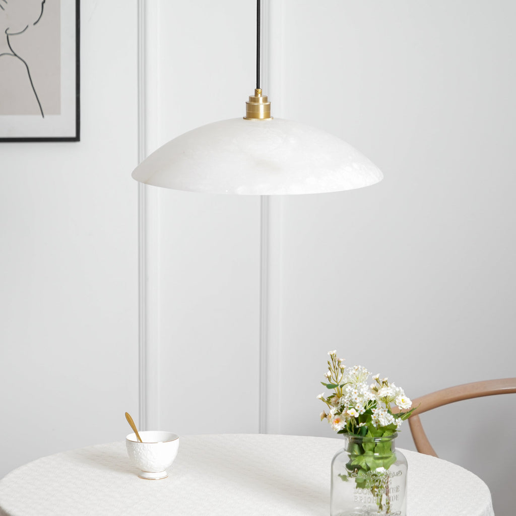 Alabaster Ceiling Pendant Light Lighting Lobby