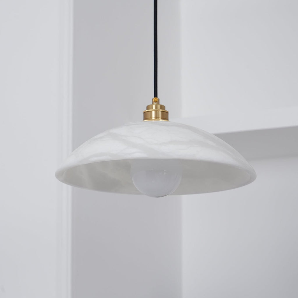 Alabaster Ceiling Pendant Light Lighting Lobby