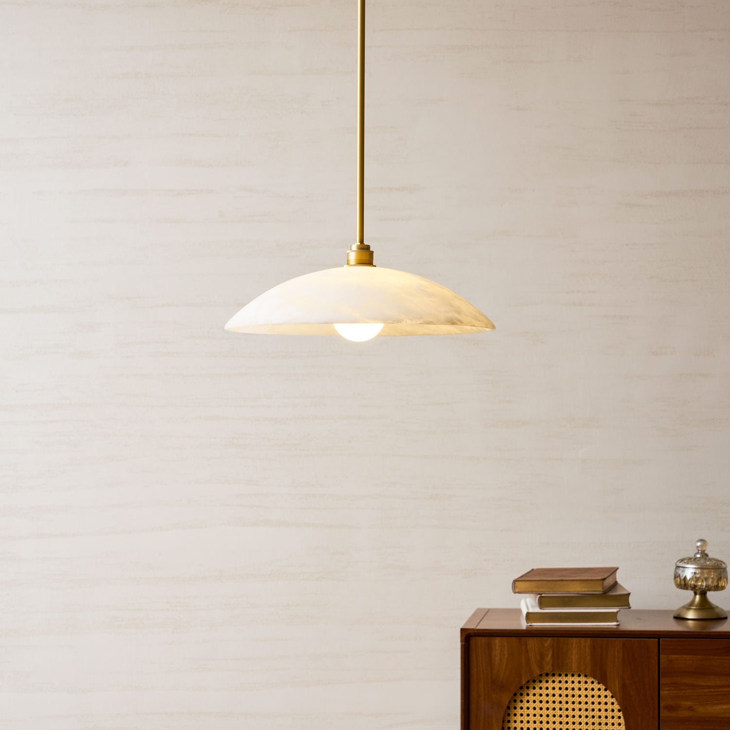 Alabaster Ceiling Pendant Light Lighting Lobby
