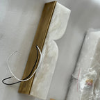 Alabaster Essence Wall Light Fixture Lighting Lobby