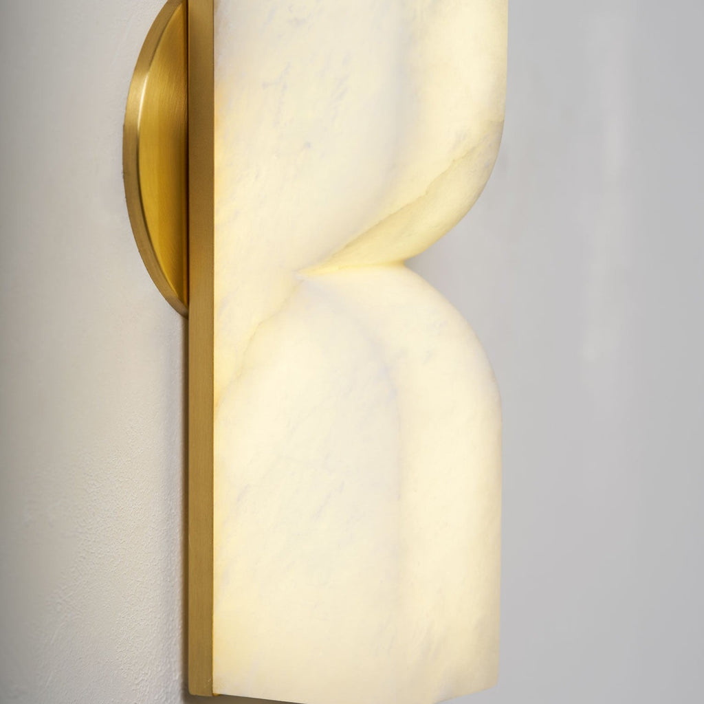 Alabaster Essence Wall Light Fixture Lighting Lobby