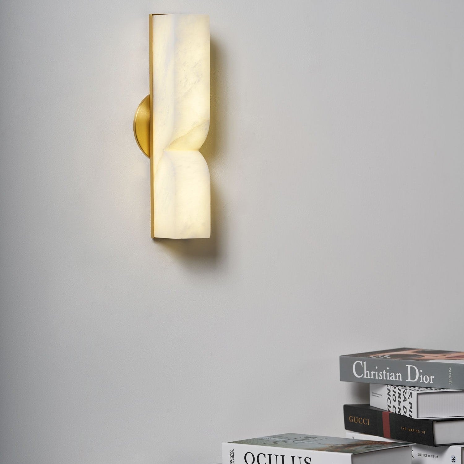 Alabaster Essence Wall Light Fixture Lighting Lobby
