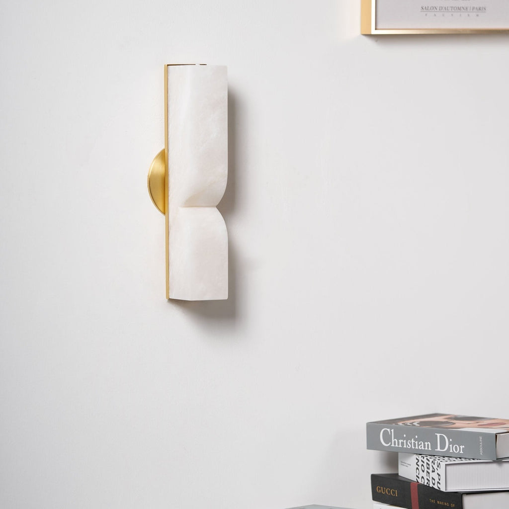 Alabaster Essence Wall Light Fixture Lighting Lobby