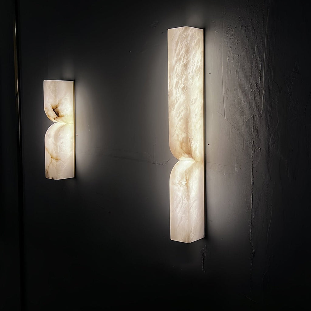 Alabaster Essence Wall Light Fixture Lighting Lobby