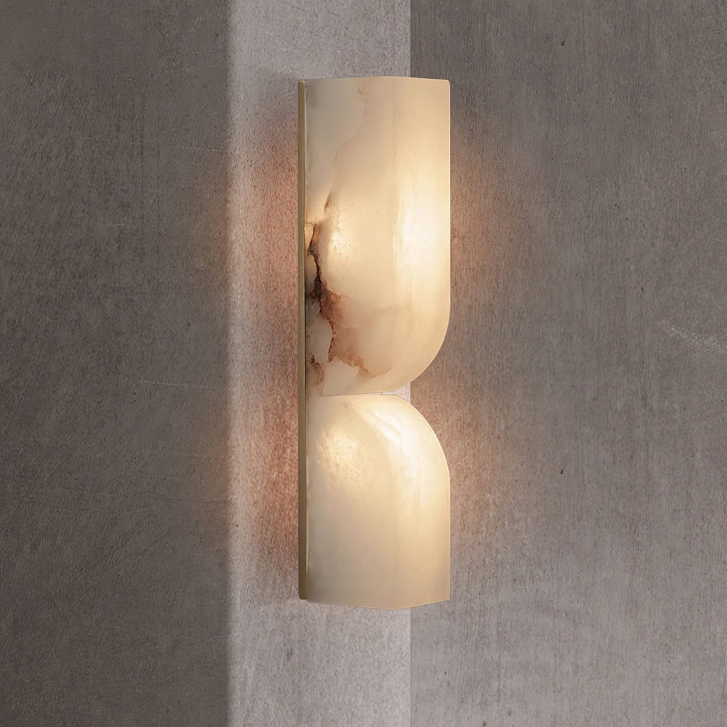 Alabaster Essence Wall Light Fixture Lighting Lobby