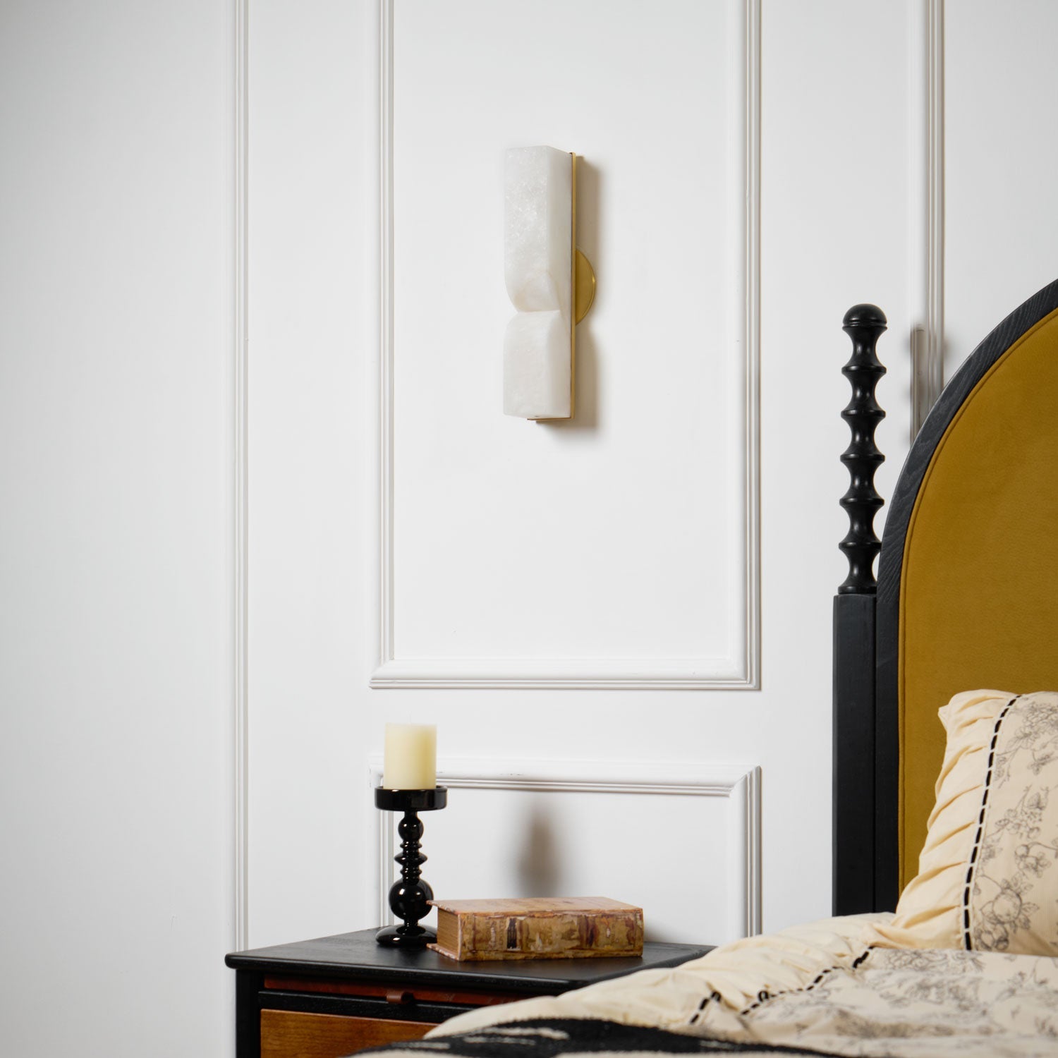 Alabaster Essence Wall Light Fixture Lighting Lobby