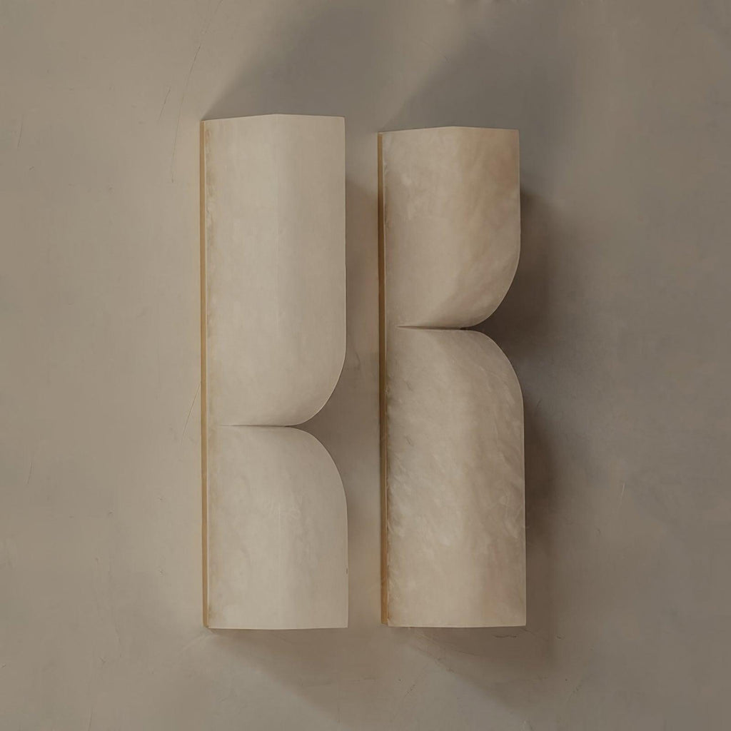 Alabaster Essence Wall Light Fixture Lighting Lobby