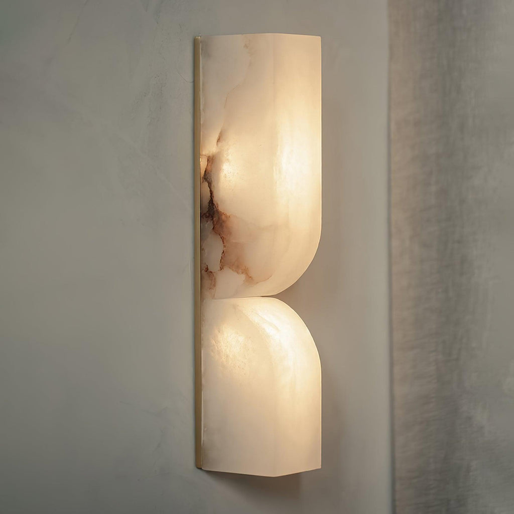 Alabaster Essence Wall Light Fixture Lighting Lobby