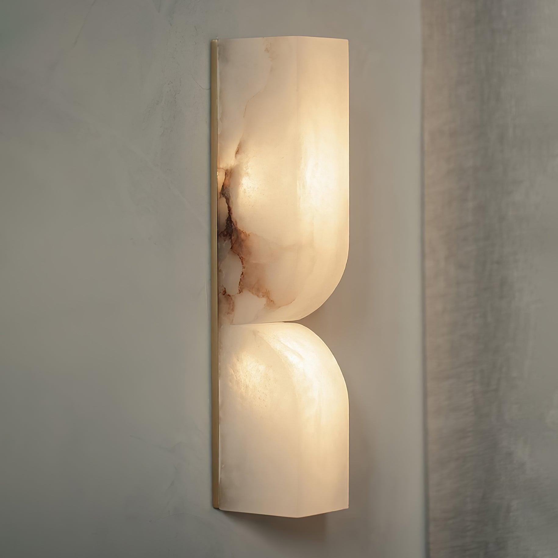 Alabaster Essence Wall Light Fixture Lighting Lobby