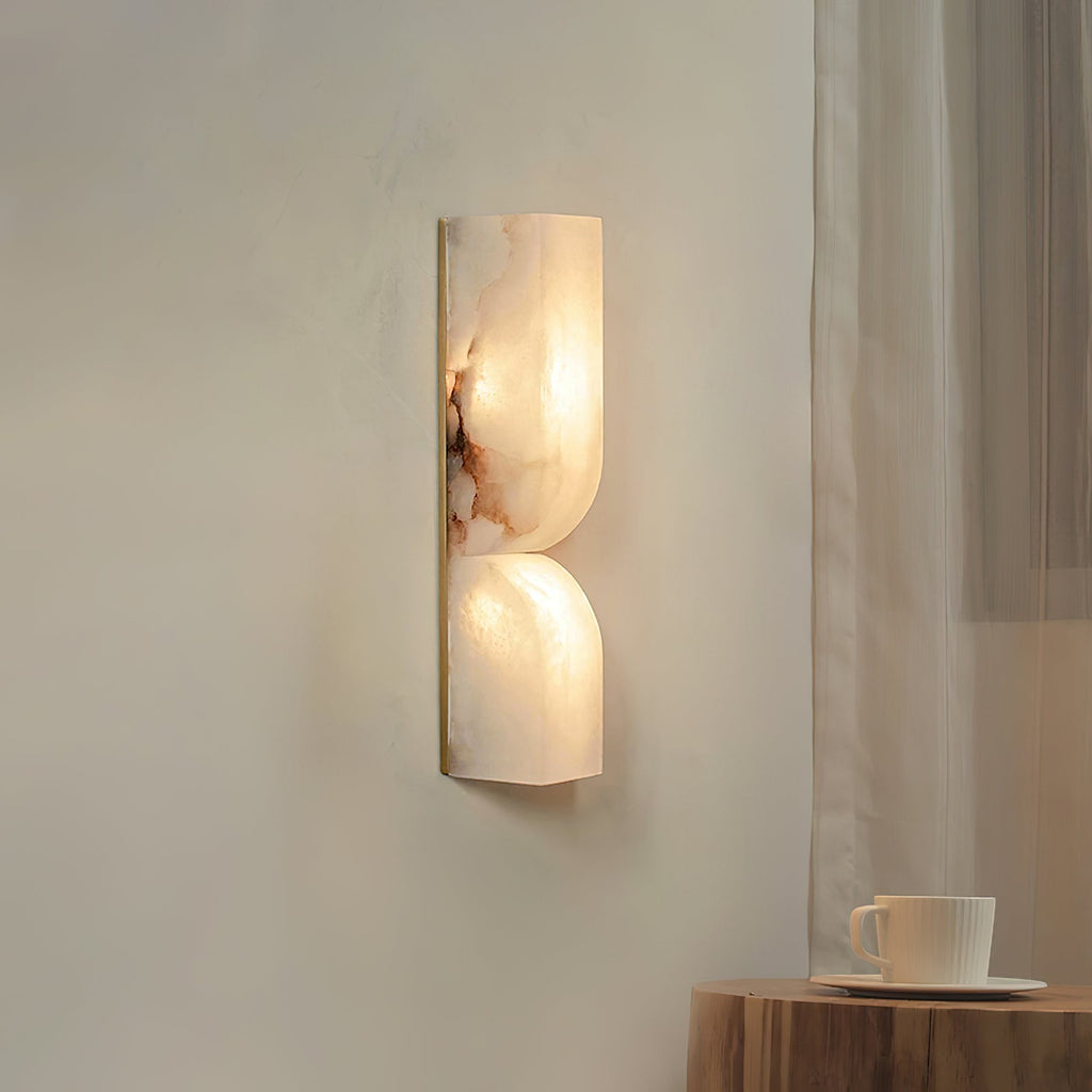 Alabaster Essence Wall Light Fixture Lighting Lobby