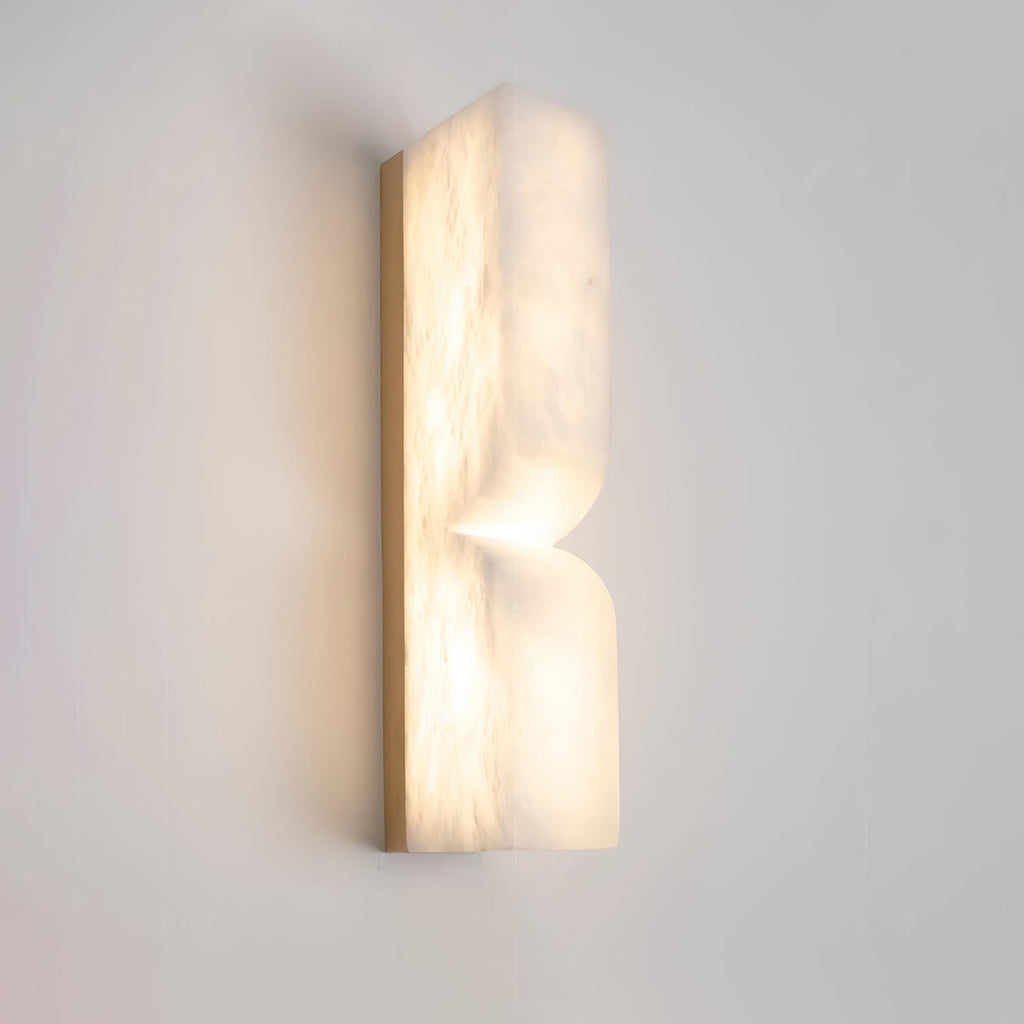 Alabaster Essence Wall Light Fixture Lighting Lobby