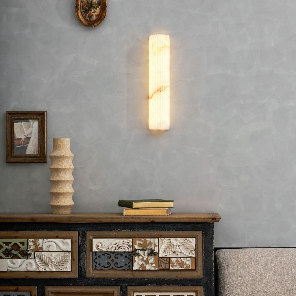 Alvia Alabaster Ceiling Fixture Lighting Lobby