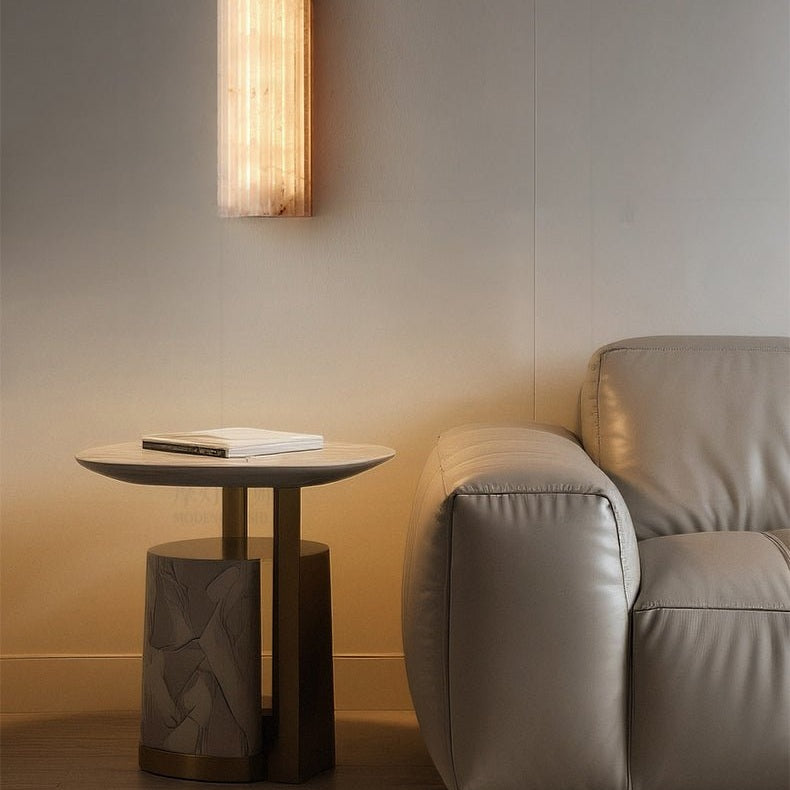 Alvia Alabaster Ceiling Fixture Lighting Lobby