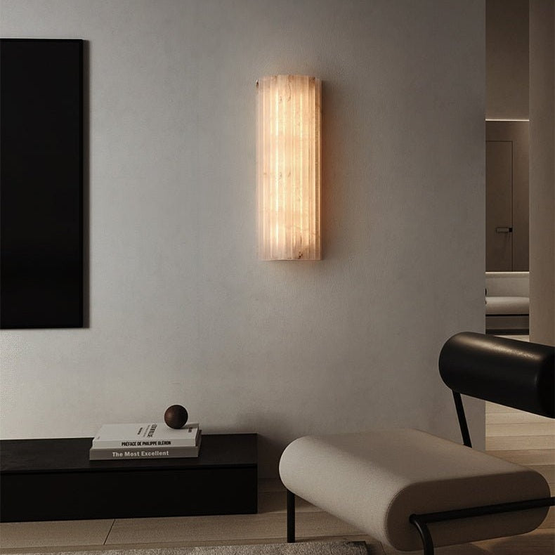Alvia Alabaster Ceiling Fixture Lighting Lobby
