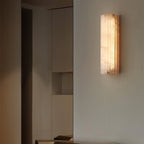Alvia Alabaster Ceiling Fixture Lighting Lobby