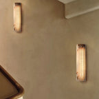 Alvia Alabaster Ceiling Fixture Lighting Lobby