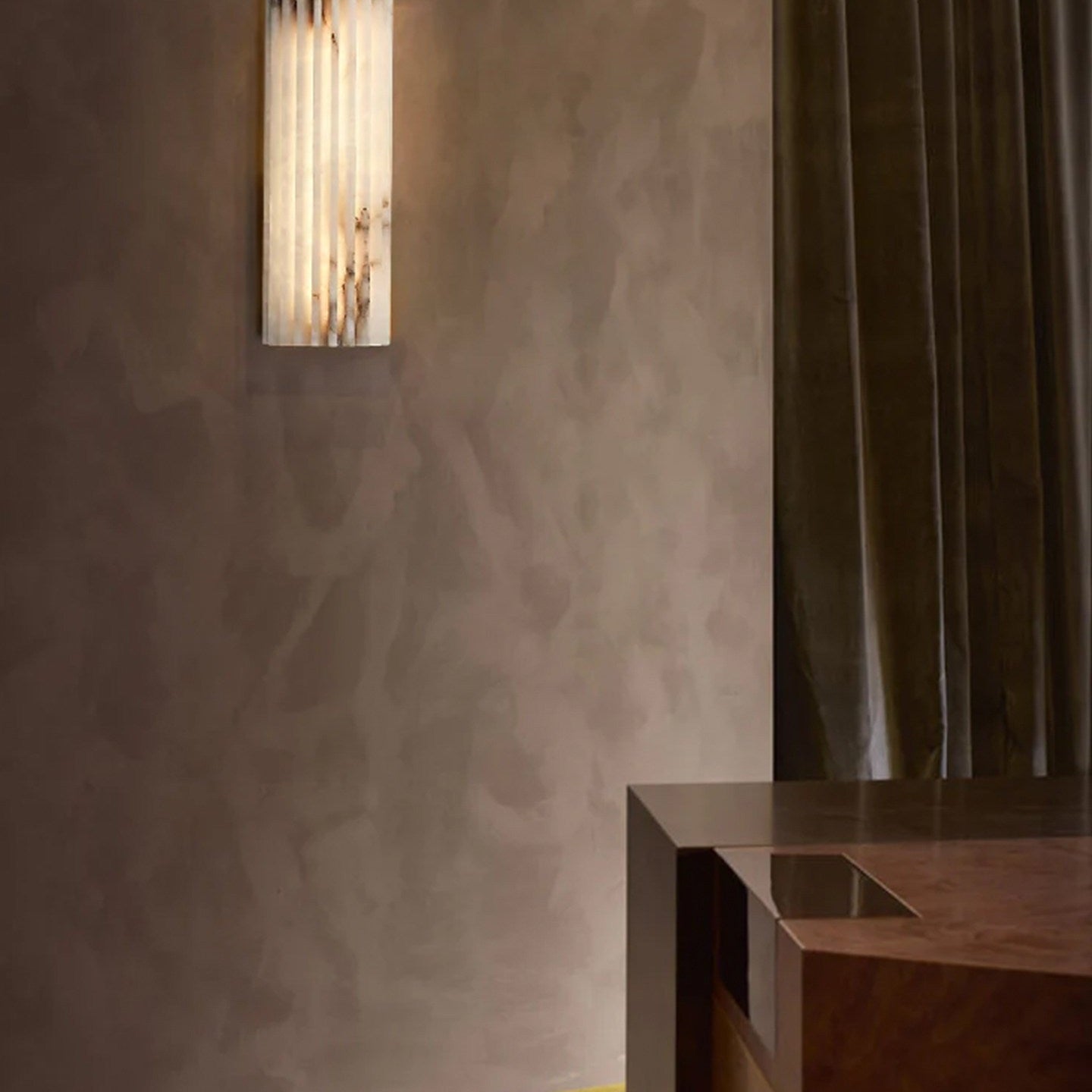 Alvia Alabaster Ceiling Fixture Lighting Lobby