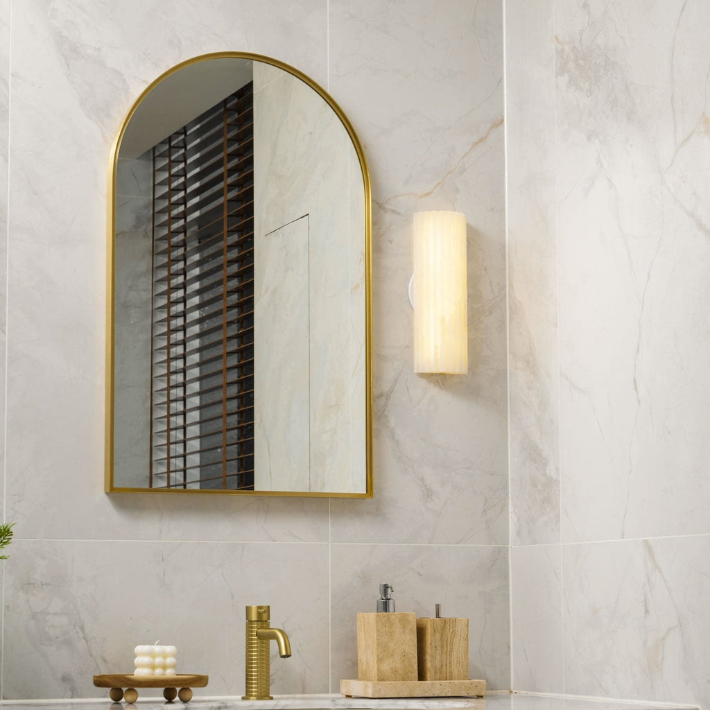 Alvia Alabaster Ceiling Fixture Lighting Lobby