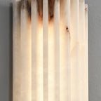 Alvia Alabaster Ceiling Fixture Lighting Lobby