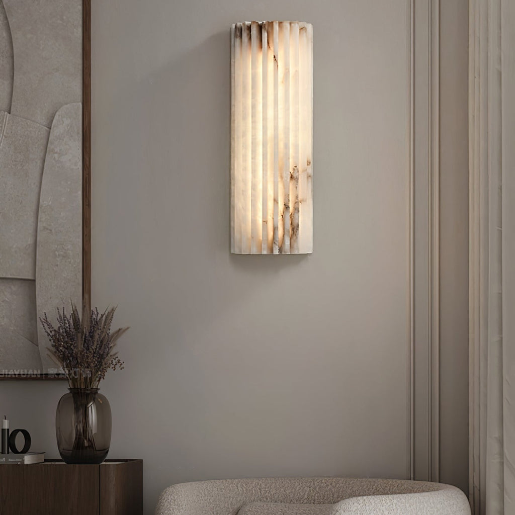 Alvia Alabaster Ceiling Fixture Lighting Lobby