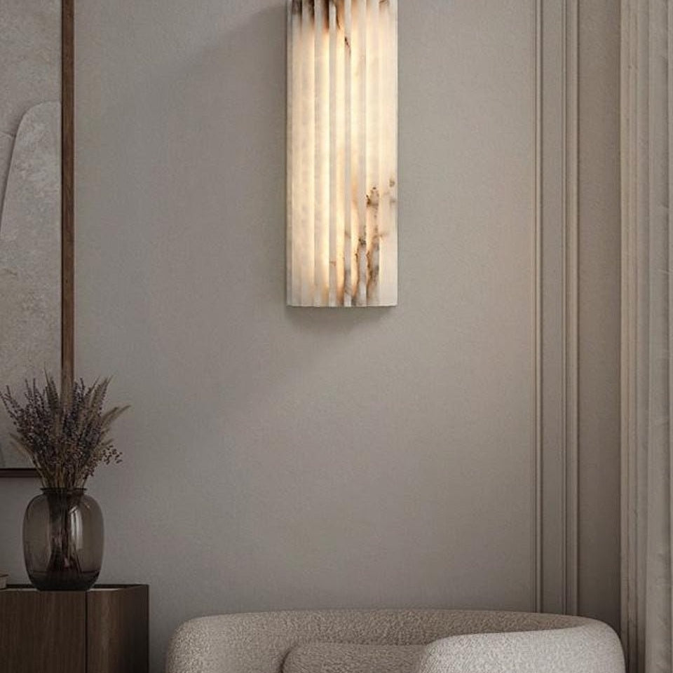 Alvia Alabaster Ceiling Fixture Lighting Lobby