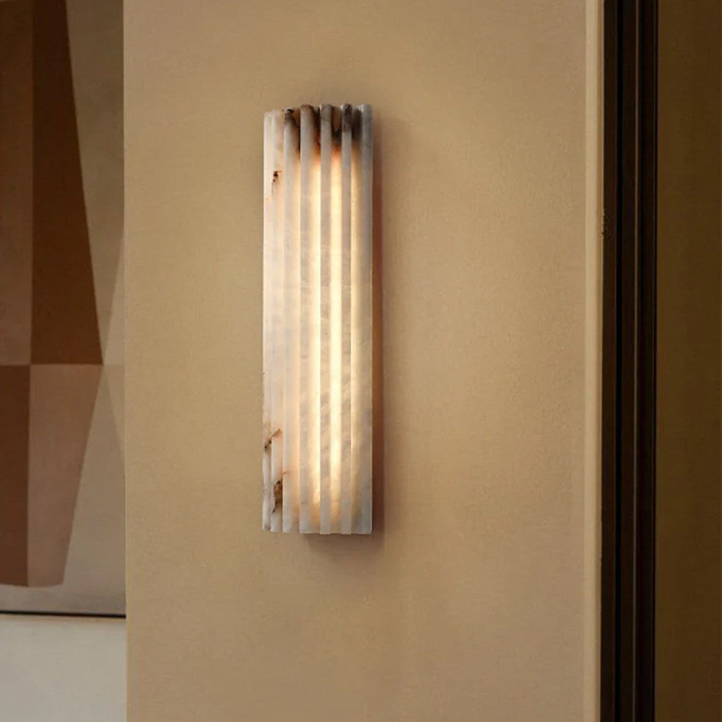 Alvia Alabaster Ceiling Fixture Lighting Lobby