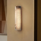 Alvia Alabaster Ceiling Fixture Lighting Lobby