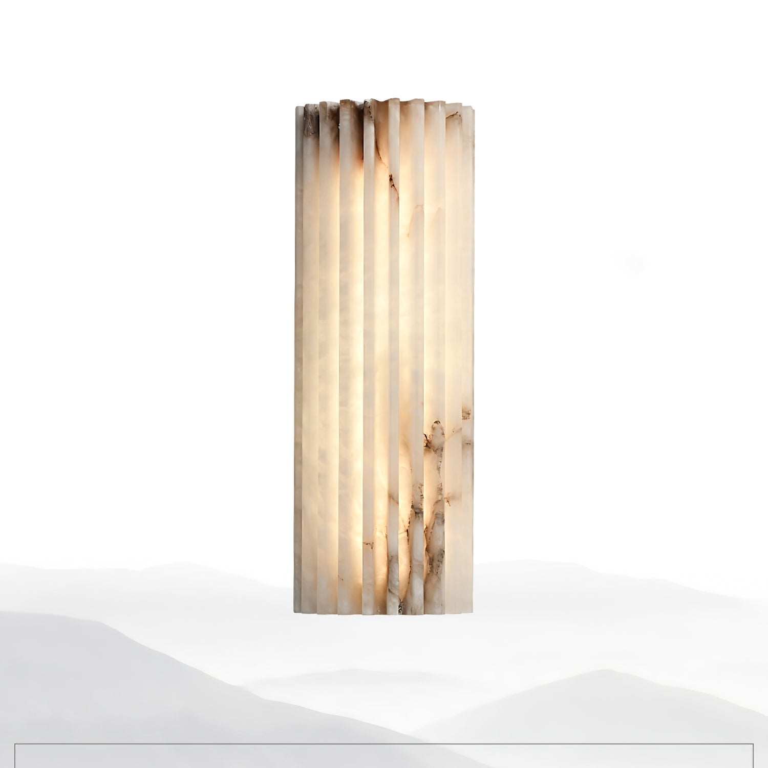 Alvia Alabaster Ceiling Fixture Lighting Lobby