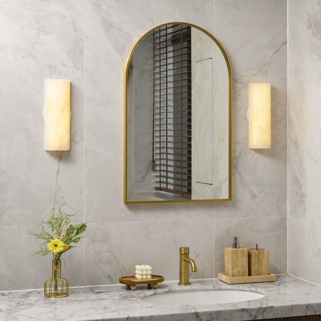 Alvia Alabaster Ceiling Fixture Lighting Lobby