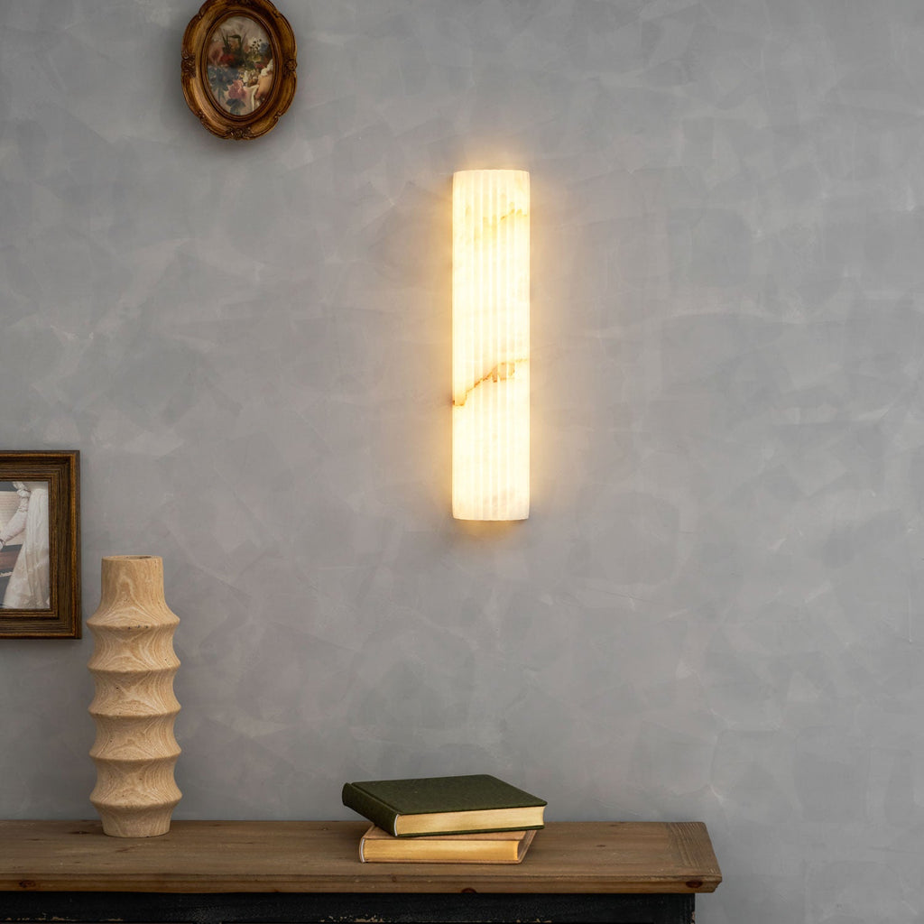 Alvia Alabaster Ceiling Fixture Lighting Lobby