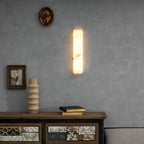 Alvia Alabaster Ceiling Fixture Lighting Lobby