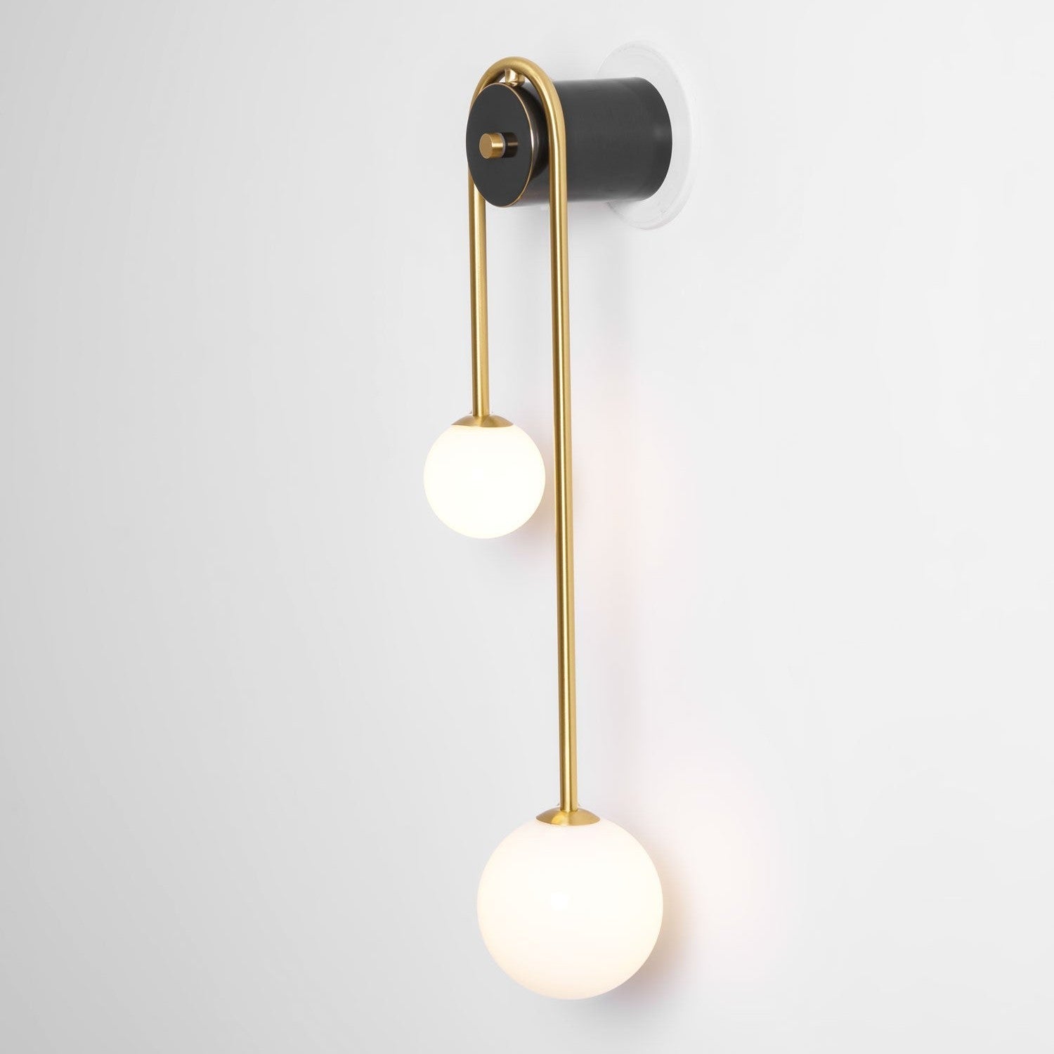 Arc Brass Sconce Light Lighting Lobby