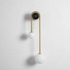 Arc Brass Sconce Light Lighting Lobby