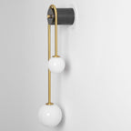 Arc Brass Sconce Light Lighting Lobby