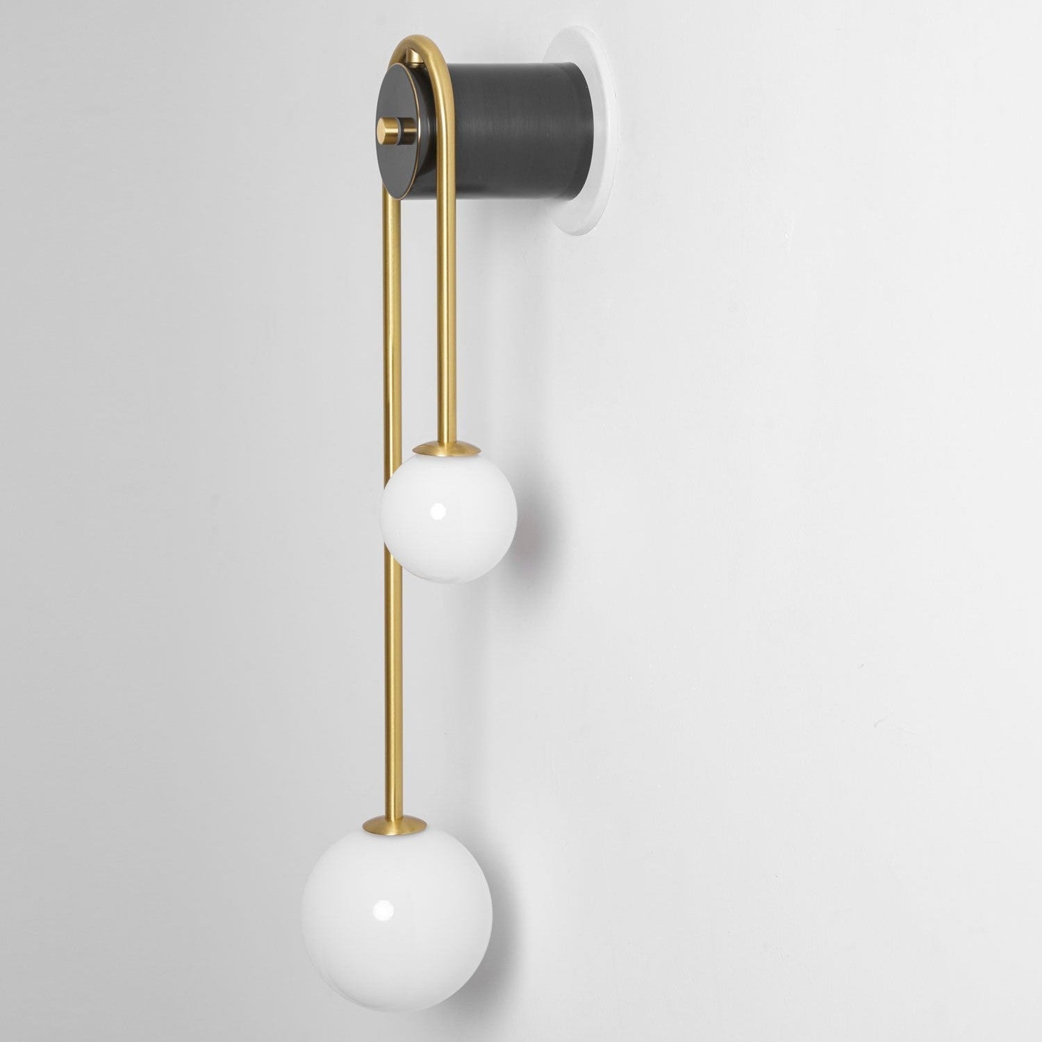 Arc Brass Sconce Light Lighting Lobby