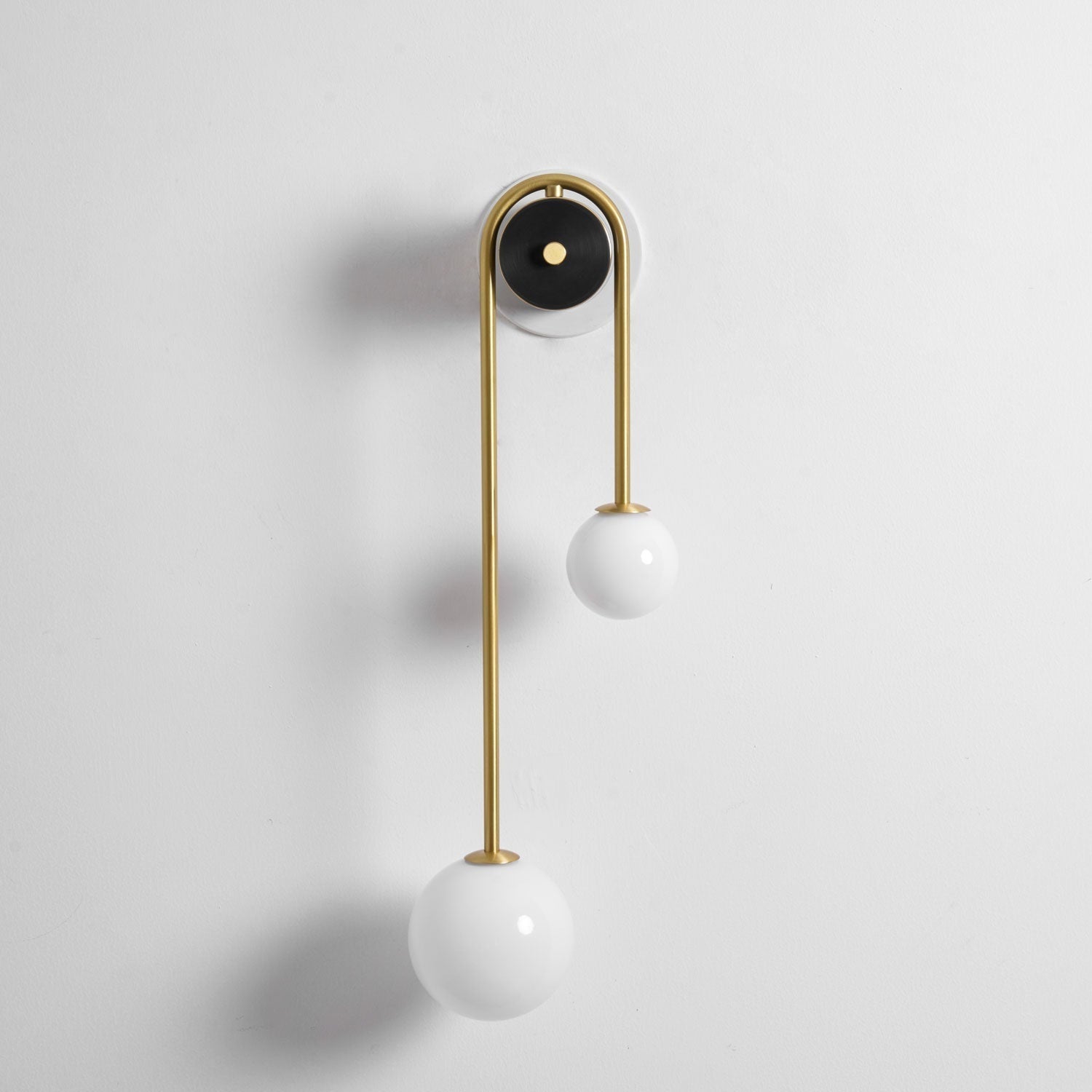 Arc Brass Sconce Light Lighting Lobby