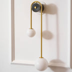 Arc Brass Sconce Light Lighting Lobby