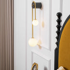 Arc Brass Sconce Light Lighting Lobby