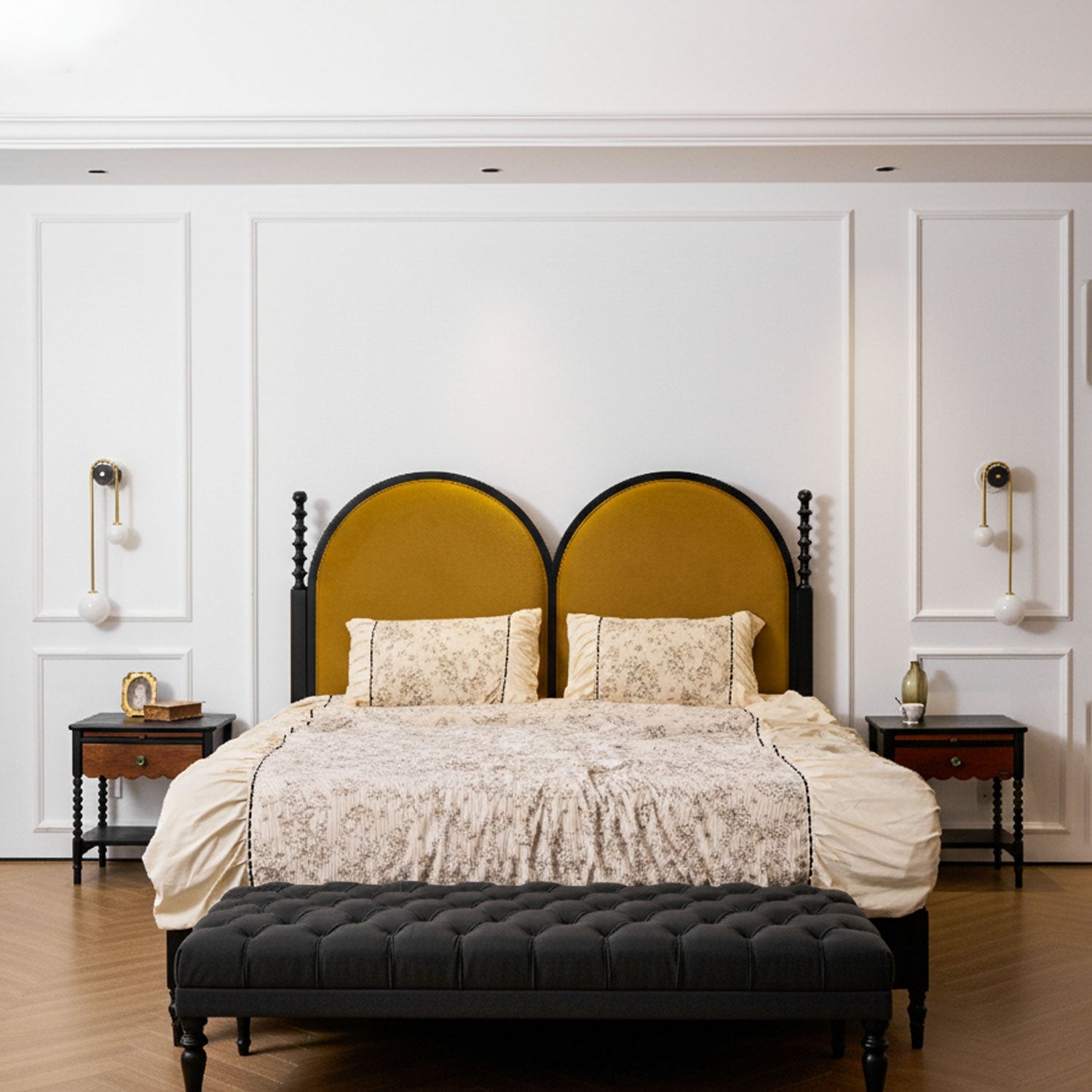 Arc Brass Sconce Light Lighting Lobby