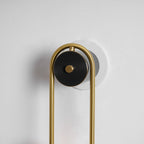 Arc Brass Sconce Light Lighting Lobby