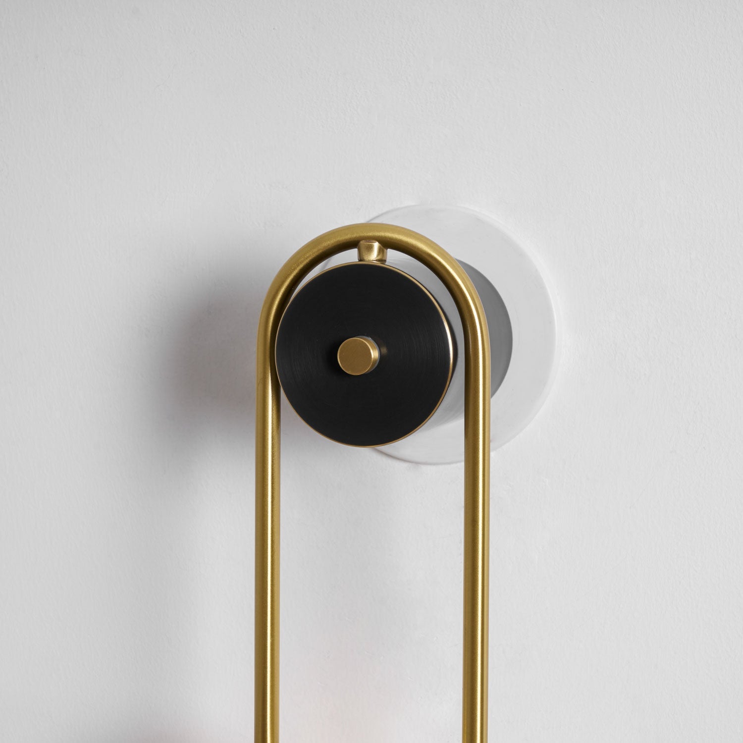 Arc Brass Sconce Light Lighting Lobby